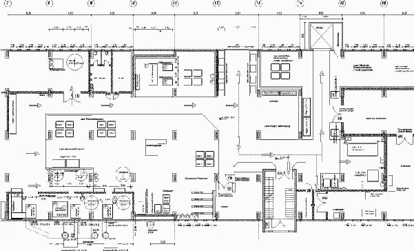 Layout Produktionshalle