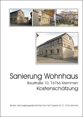 Kostenermittlung Sanierung